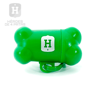 dispensador-bolsas-heroes-4-patas-verde Dispensador bolsas Héroes 4 patas color verde